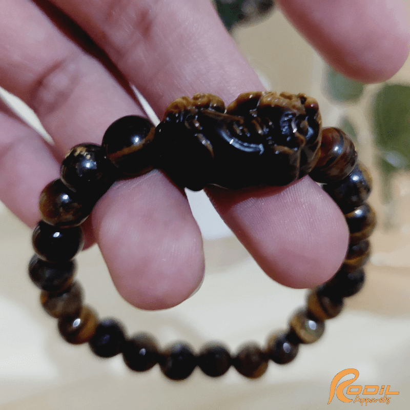 Yellow Tiger Eye Stone Pixiu Bracelet™